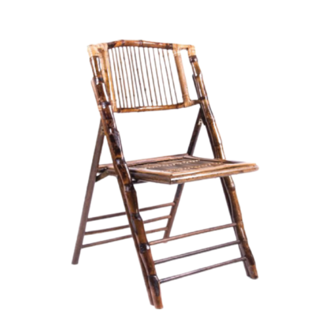 Bamboo Folding Chair 18L X 24W X 345H