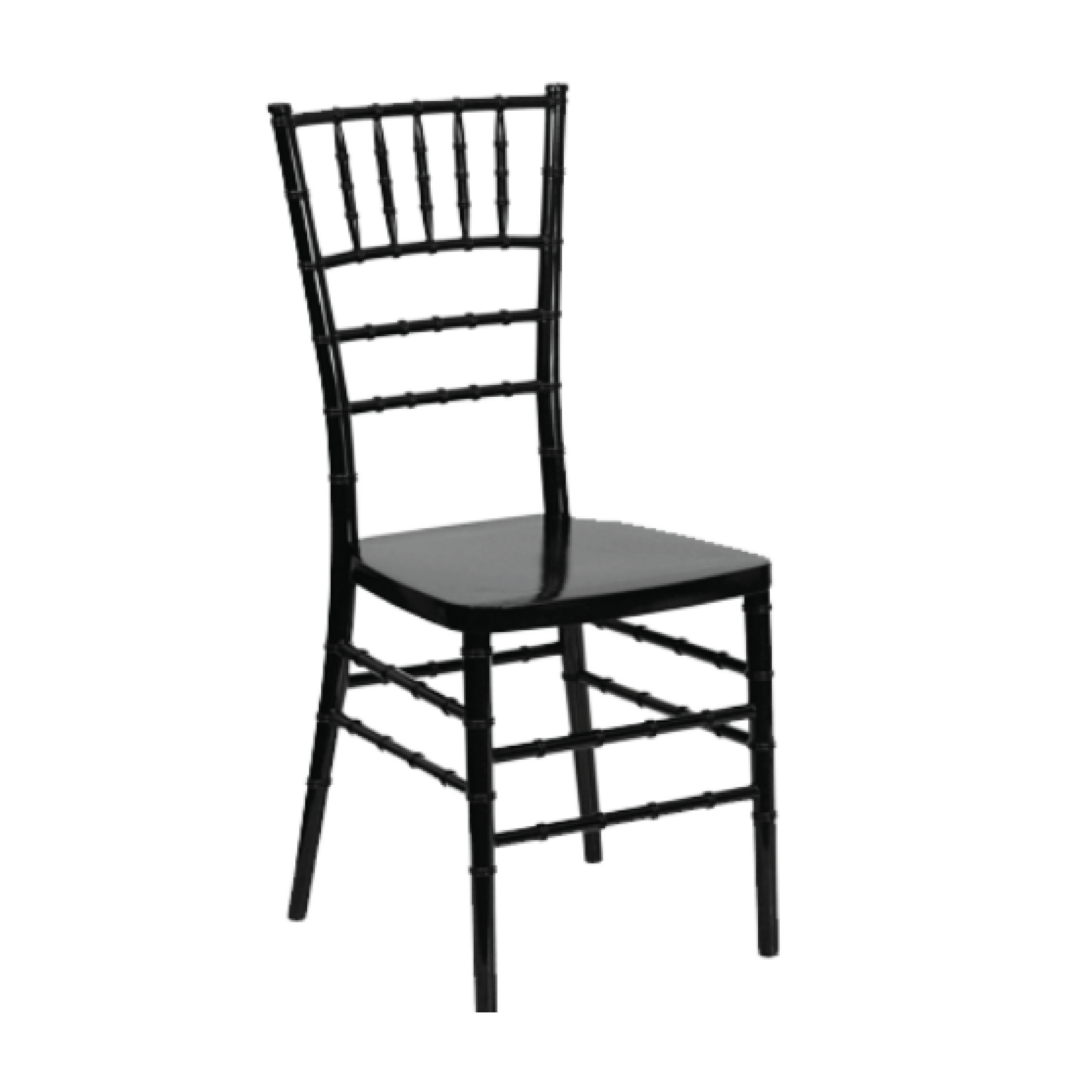 Black Chiavari Chair 11L X 1175D X 25H CHAIR HEIGHT 12