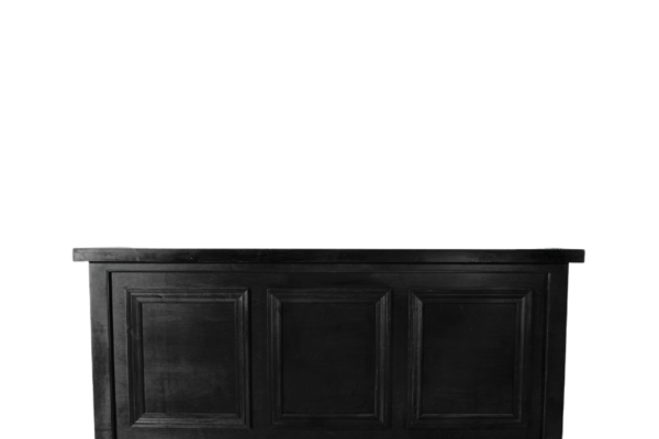 CLASSIC BAR BLACK FACADE 8L X 24W X 45H