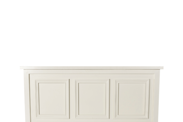 CLASSIC BAR WHITE FACADE 8L X 24W X 45H