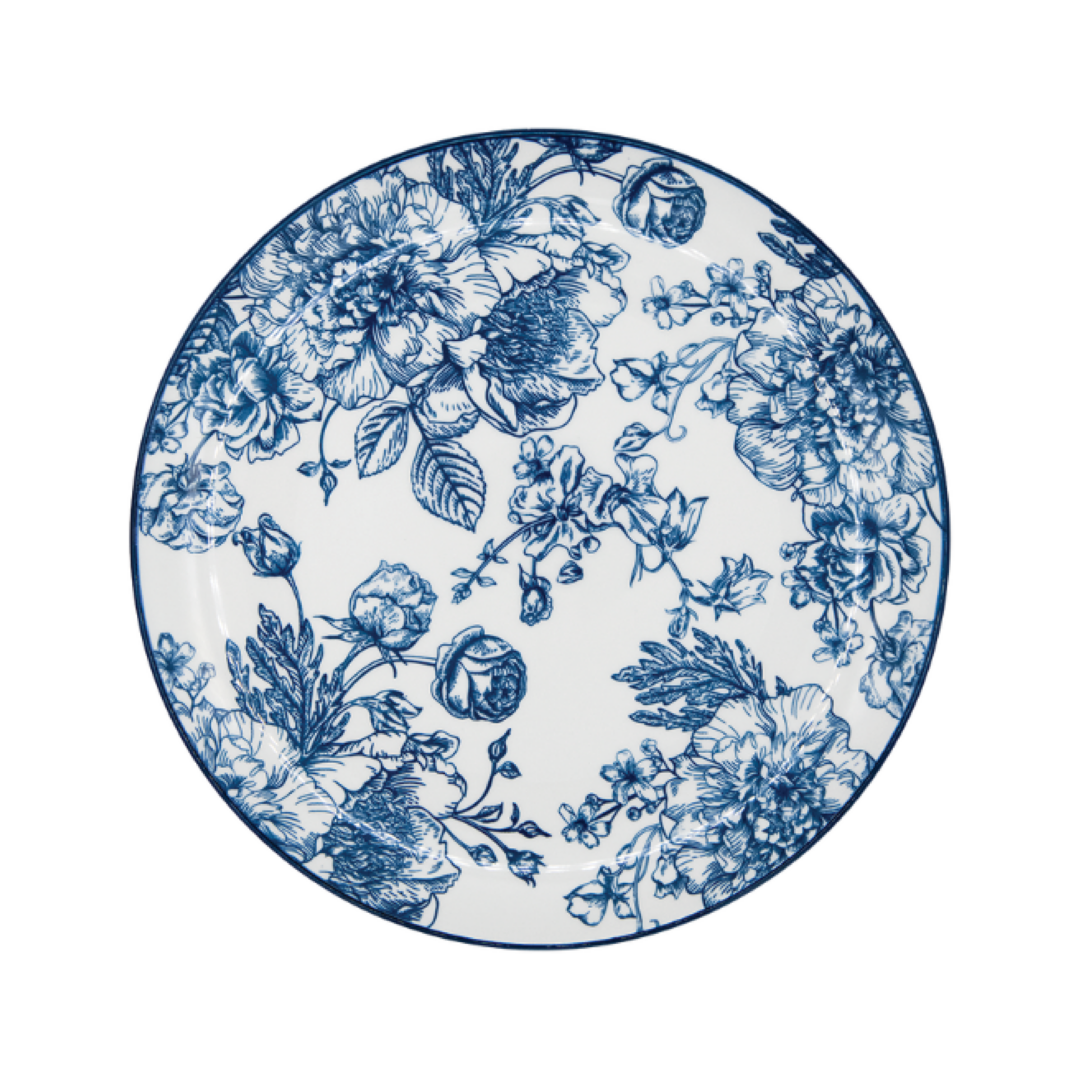 Chinoiserie Dinner Plate Salad Dessert Plate