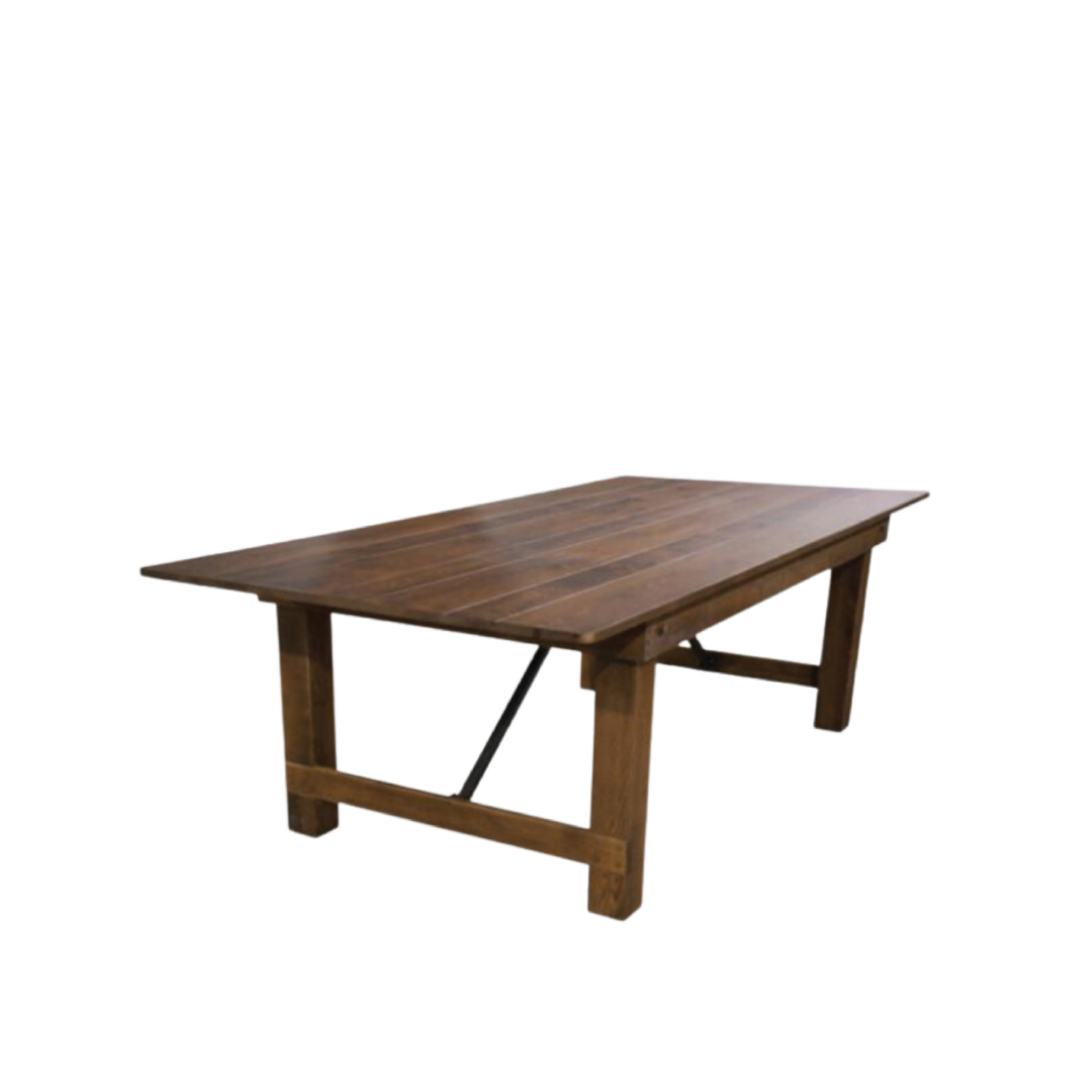 Fruitwood Classic Farm Table 6x40 8x40