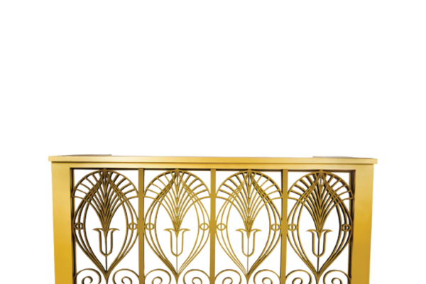 GATSBY GOLD BAR FACADE 96L X 32W X 44H