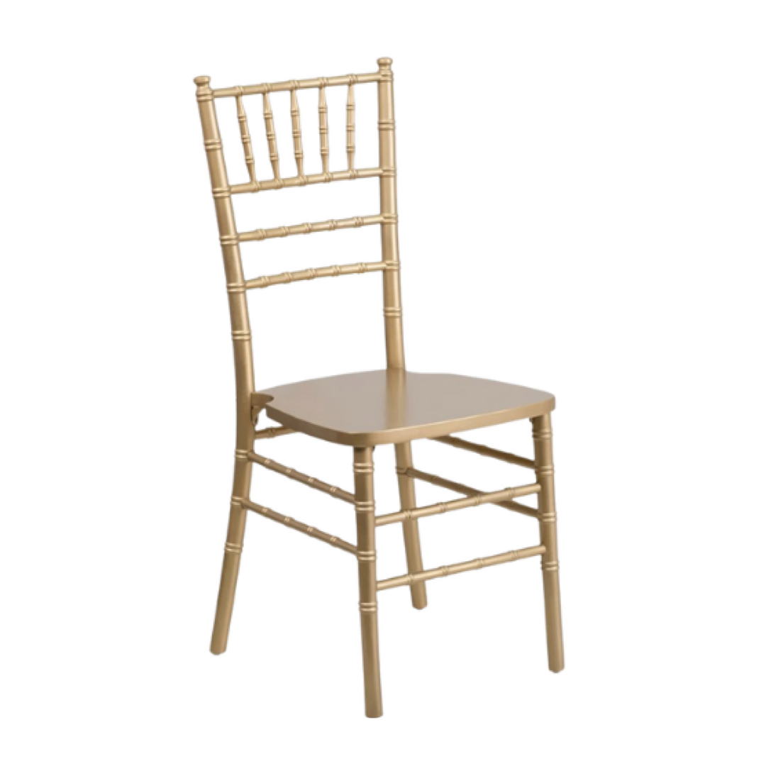 Gold Chiavari Chair 11L X 1175D X 25H CHAIR HEIGHT 12