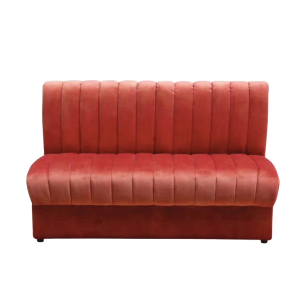 Persimmon Banquette 58L X 26W X 36H SEAT HEIGHT 18