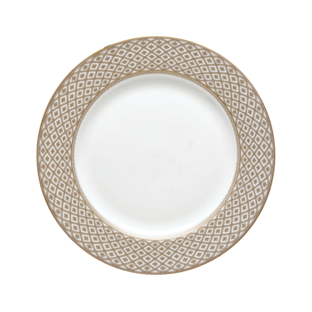 Versailles Gold Bread Plate Saucer 6 Salad Dessert Plate 8 Dinner 1075 Soup Dish 85 Coffee Cup 85 OZ